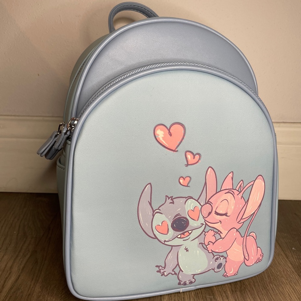 Loungefly Stitch & Angel love Mini Backpack